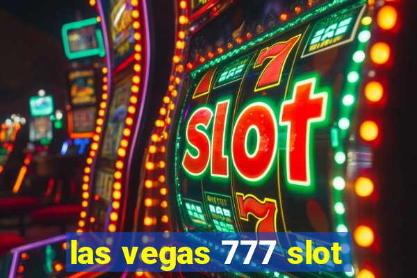 las vegas 777 slot