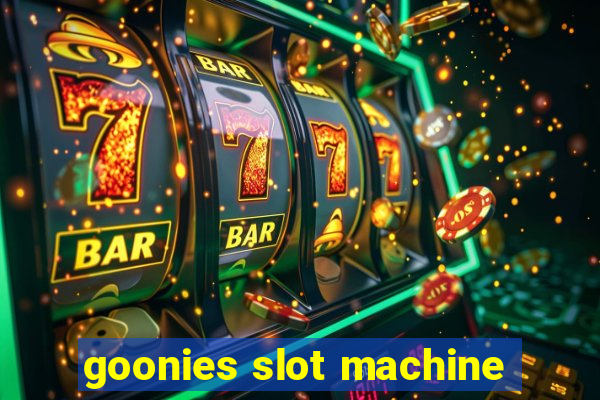 goonies slot machine