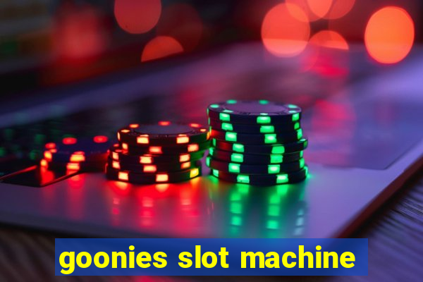 goonies slot machine