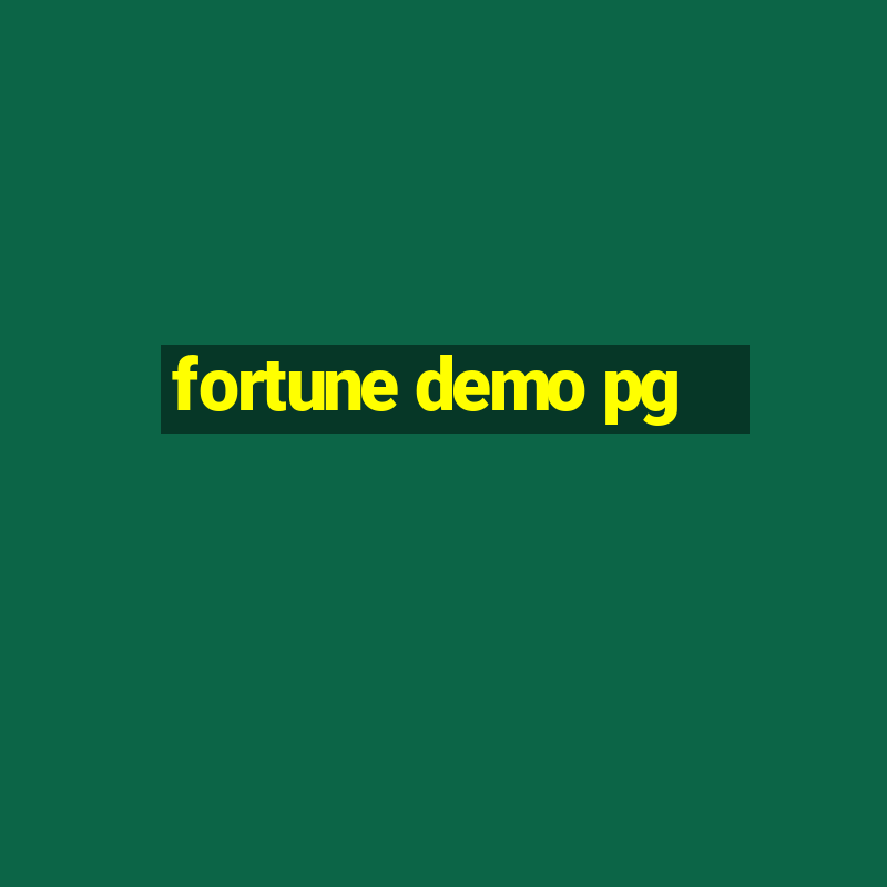 fortune demo pg