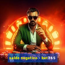 saldo negativo - bet365