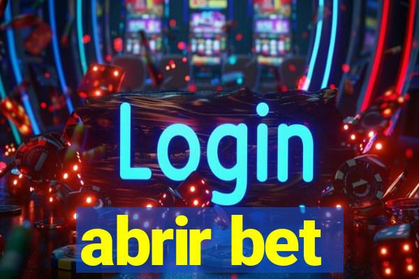 abrir bet