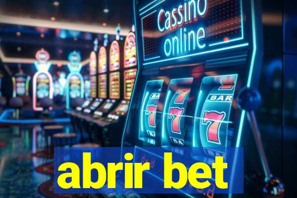 abrir bet