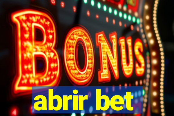 abrir bet