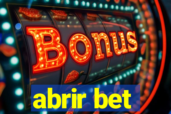 abrir bet