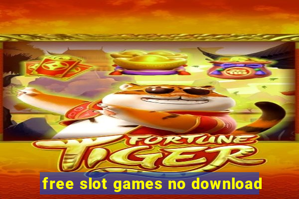 free slot games no download