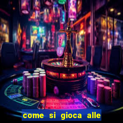 come si gioca alle slot machine online