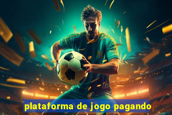 plataforma de jogo pagando