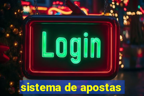 sistema de apostas