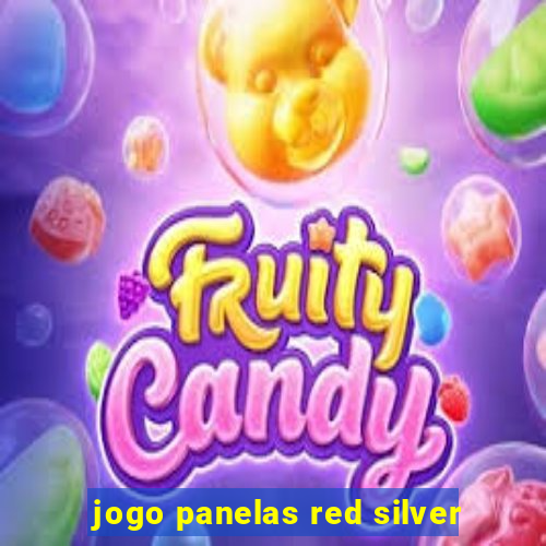 jogo panelas red silver