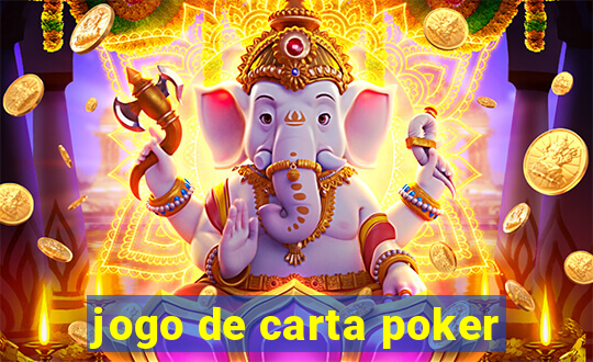 jogo de carta poker