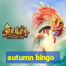 autumn bingo