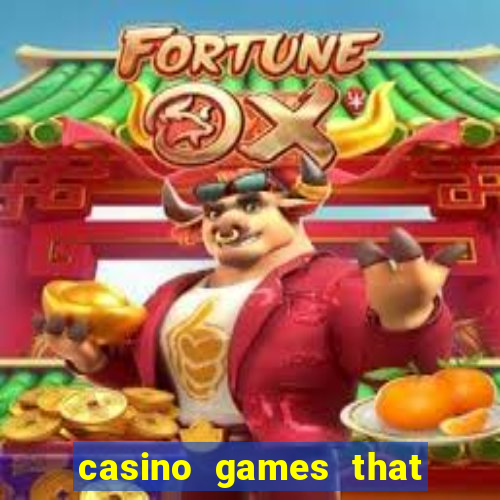 casino games that pay real money with no deposit