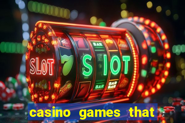 casino games that pay real money with no deposit