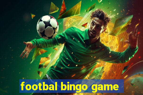 footbal bingo game