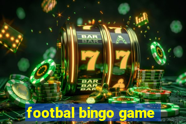 footbal bingo game