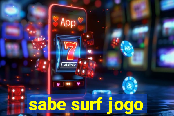 sabe surf jogo