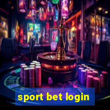 sport bet login