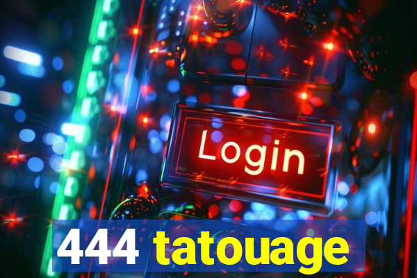 444 tatouage