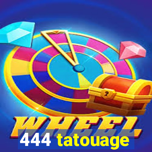 444 tatouage