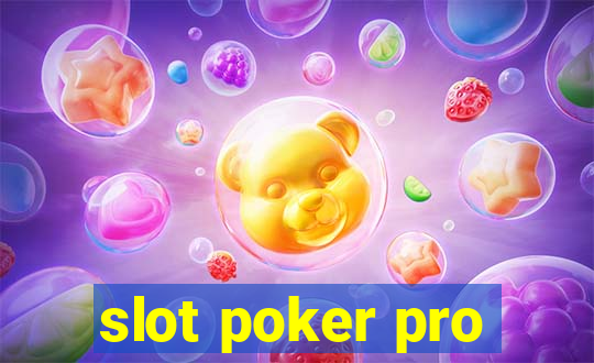 slot poker pro