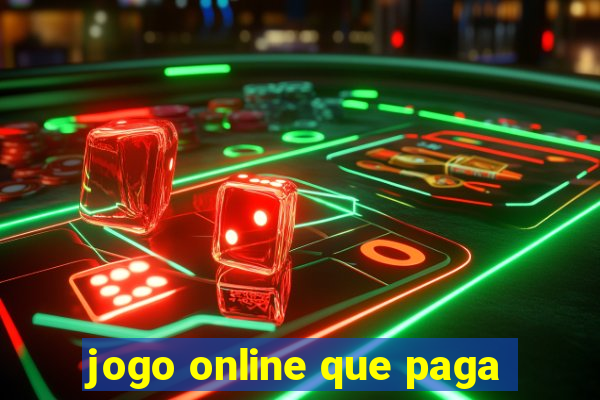 jogo online que paga