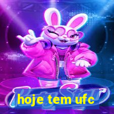 hoje tem ufc