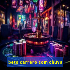 beto carrero com chuva