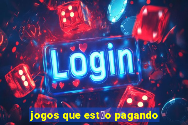 jogos que est茫o pagando