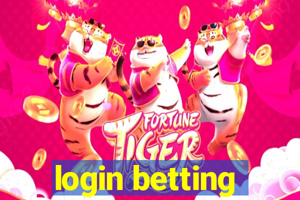 login betting