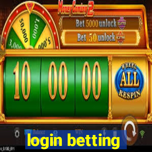 login betting