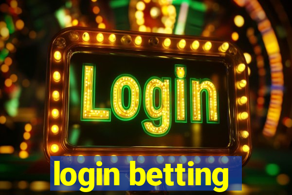 login betting