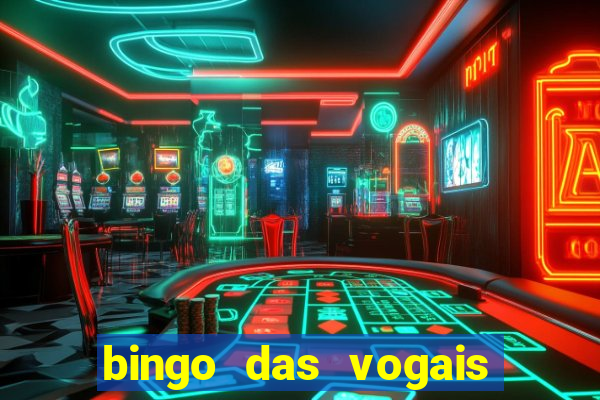 bingo das vogais colorido para imprimir