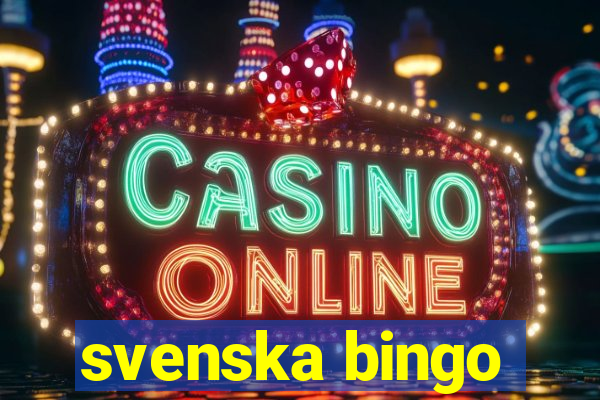 svenska bingo