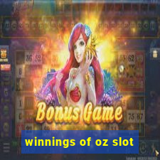 winnings of oz slot