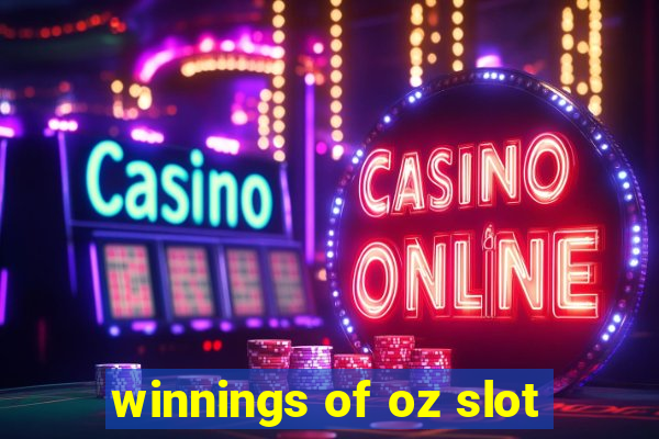 winnings of oz slot