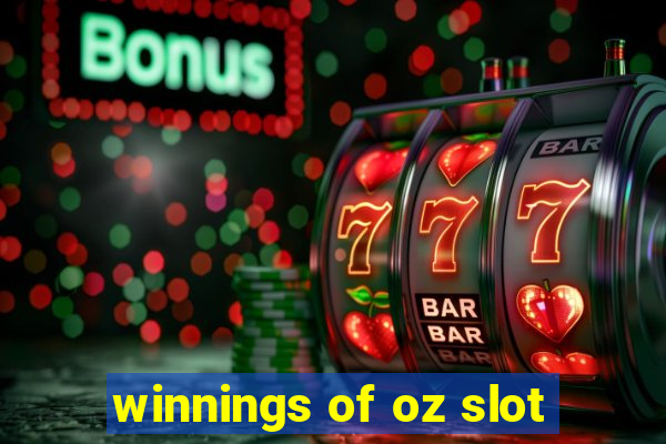 winnings of oz slot