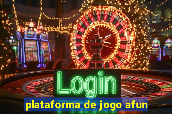 plataforma de jogo afun