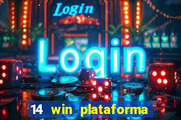 14 win plataforma de jogos