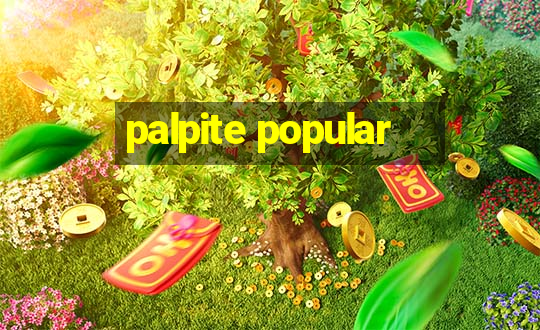 palpite popular