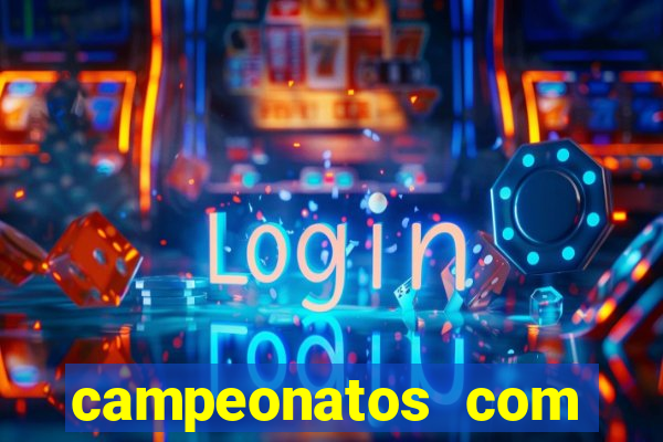 campeonatos com mais escanteios