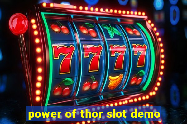 power of thor slot demo