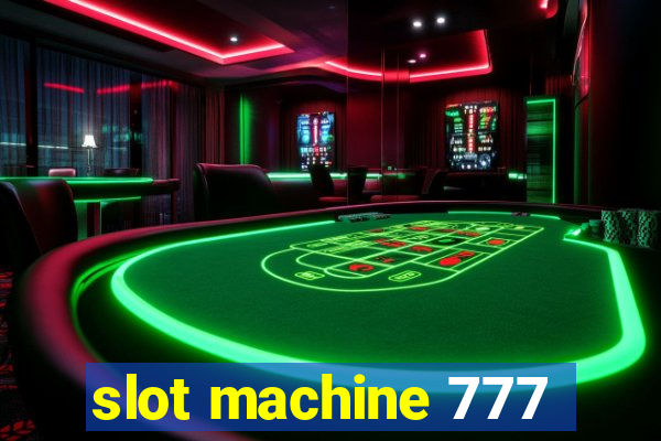 slot machine 777