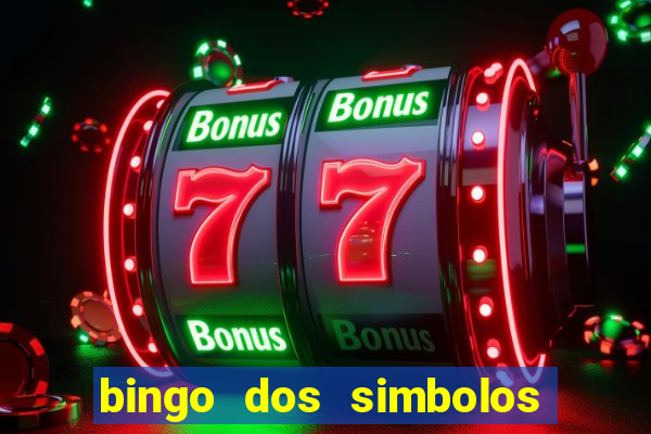 bingo dos simbolos da pascoa