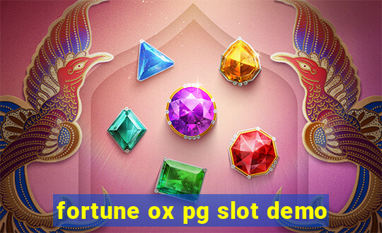 fortune ox pg slot demo