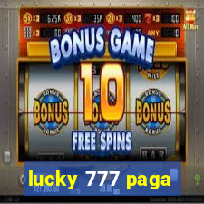 lucky 777 paga