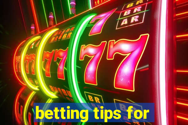 betting tips for