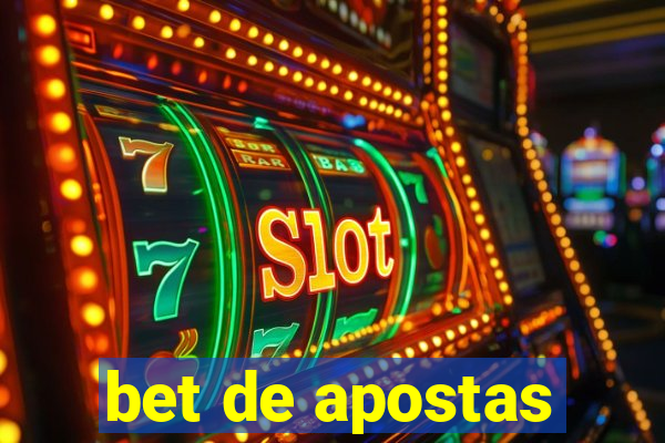 bet de apostas