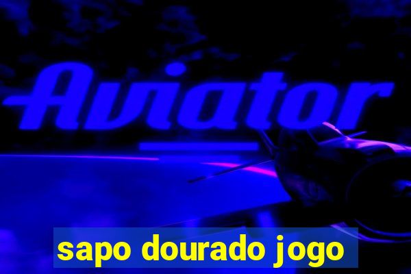 sapo dourado jogo