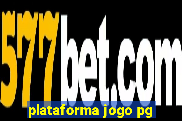 plataforma jogo pg